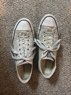 Converse White Low-Top Sneakers
